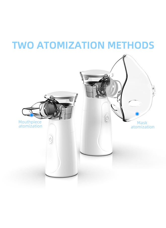 Sharpdo Ultrasonic Portable Nebulizer Nebulizer Machine For Adults & Kids With Auto Clean Travel Home Daily Use  - Image 5