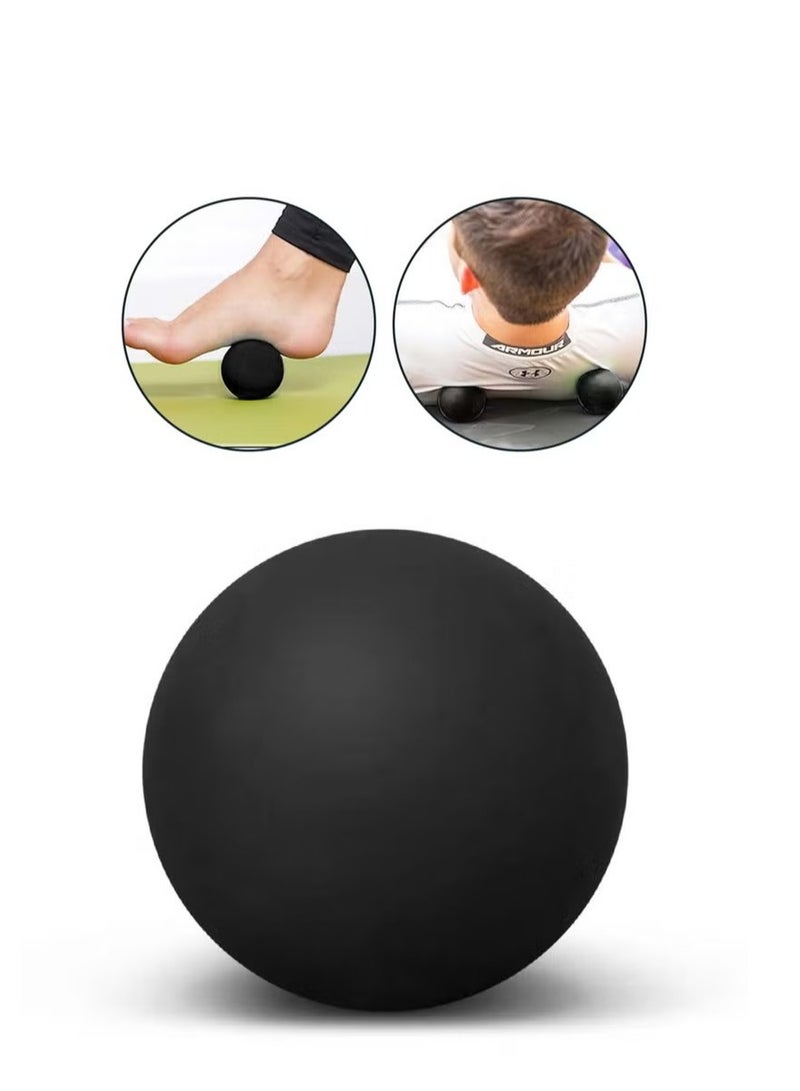 Lacrosse Massage Ball - Deep Tissue Trigger Point Therapy for Muscle Relief & Blood Circulation Boost (50mm diameter) - Image 1