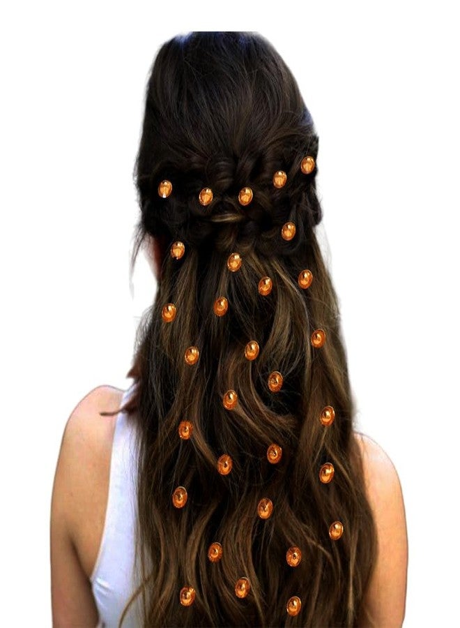 Ansh Hair Stickers - 30 Piece Pack for Stylish DIY Hair Accessories-2774, Golden - Image 1