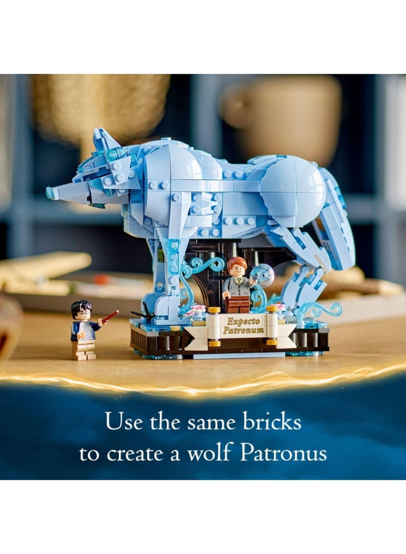 Harry Potter Expecto Patronum Collectible 2-in-1 Building Set  Birthday Gift Idea for Teens or Fans  Build and Display Patronus Set for Fans of The Wizarding World  - Image 5