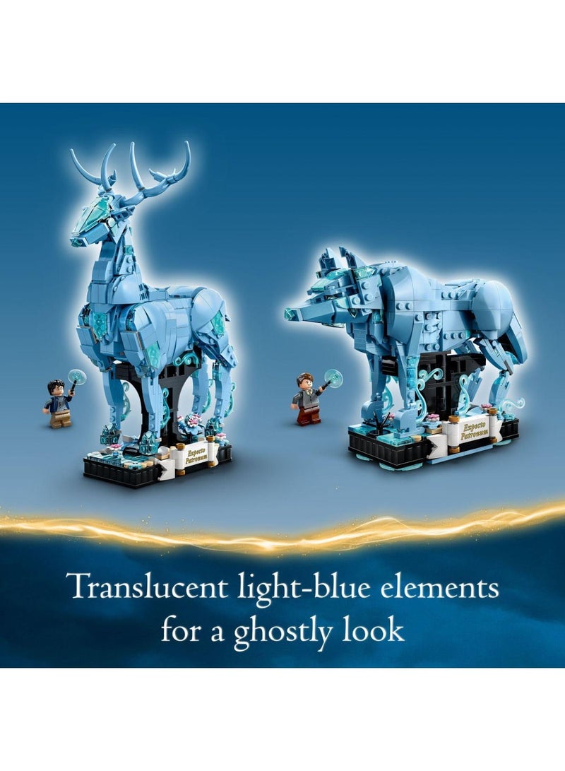Harry Potter Expecto Patronum Collectible 2-in-1 Building Set  Birthday Gift Idea for Teens or Fans  Build and Display Patronus Set for Fans of The Wizarding World  - Image 4