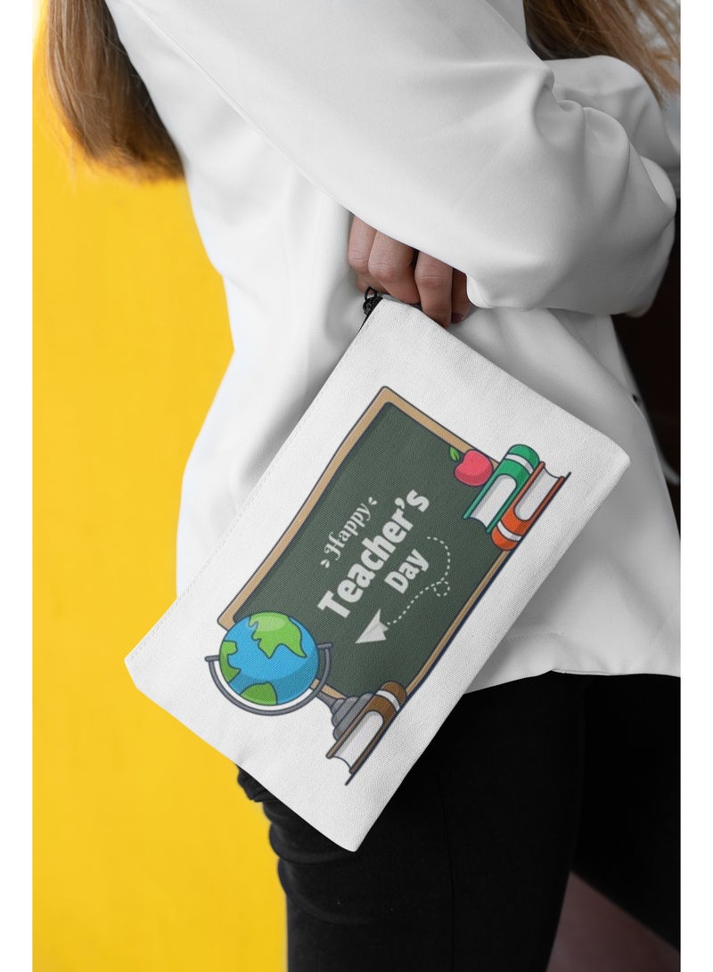 ZOOM Happy Teachers' Day Zipper Pouch – Thoughtful Gift for Your Favorite Teacher