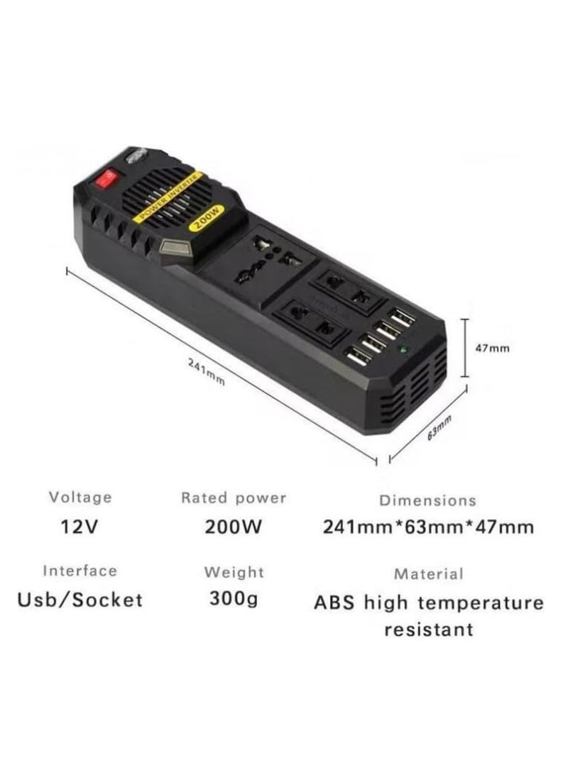 Digitplus - DIGITPLUS DP-X009 Power Inverter 200W - Image 1