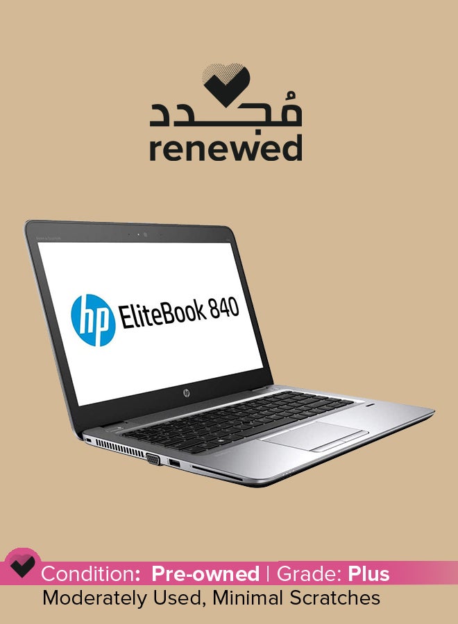 HP تم تجديده - كمبيوتر محمول EliteBook 840 G4 (2017) بشاشة مقاس 14 بوصة ومعالج Intel Core i5/الجيل السابع/ذاكرة وصول عشوائي 16 جيجابايت/محرك أقراص SSD سعة 512 جيجابايت/بطاقة رسومات مدمجة - Image 1