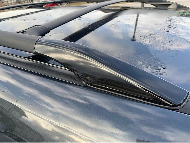 Wivplex Black ABS Roof Rack Rail End Cap Covers for Lexus - Image 5