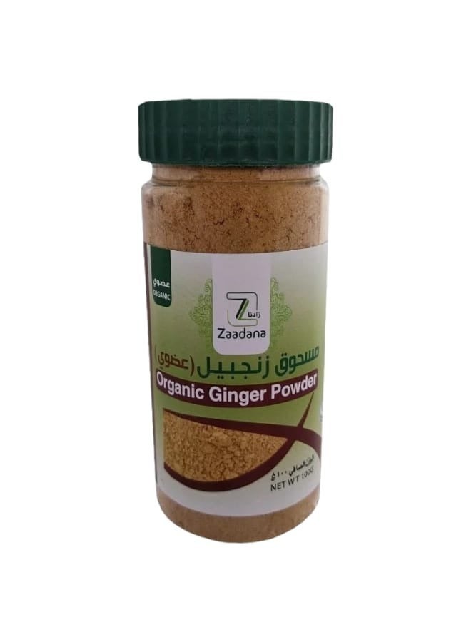 Zaadana Organic Ginger Powder 100 Grams 