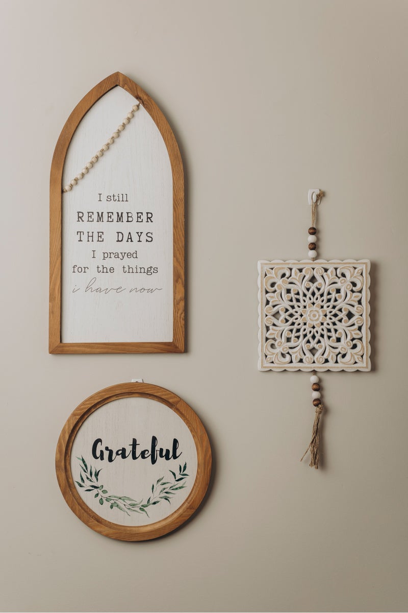 Words Co. Ornamental Square Wall Hanging - Image 2