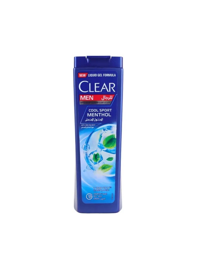 Clear Men Anti Dandruff Shampoo Cool Sport Menthol Shampoo With Cooling Mint- 400ml - Image 1