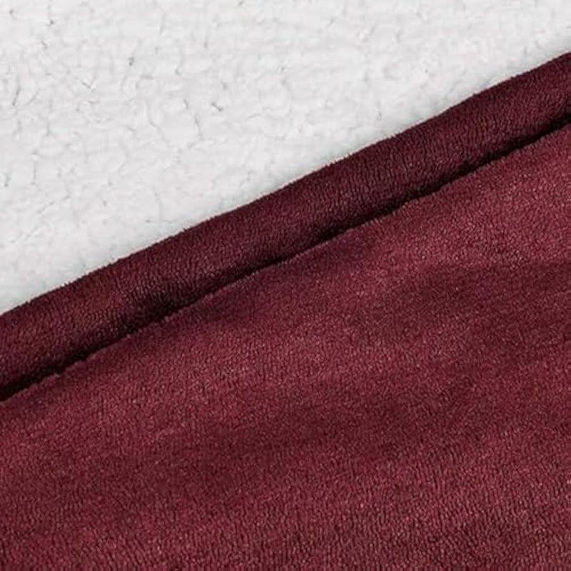 Loquat Hoodie Robe, Sweatshirt Blanket Soft Warm Hoody Front Pocket Plush Fleece Warm Blankets For Home Women Men Grey - Image 4