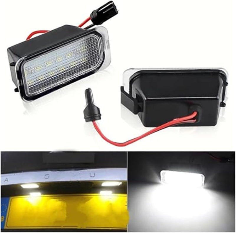Wivplex 2PCS Error Free License Plate Light for Jaguar - Image 5