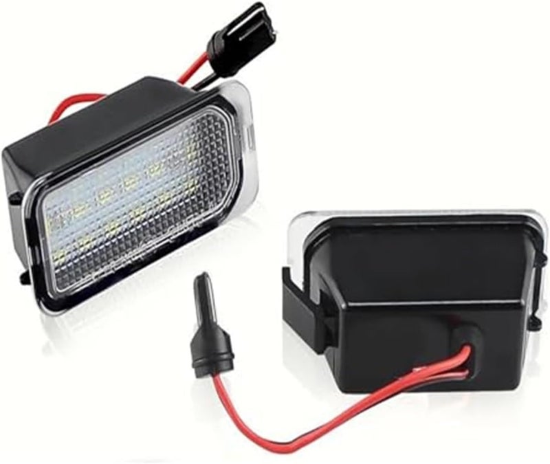 Wivplex 2PCS Error Free License Plate Light for Jaguar - Image 1
