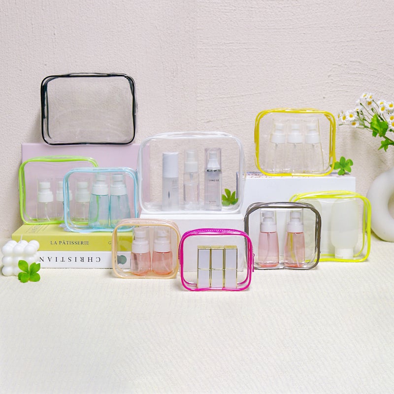 New Cosmetic Bag, High-Looking Storage Bag, Special Large-Capacity Waterproof Travel Storage Bag, Transparent Toiletry Bag, Portable - Image 3
