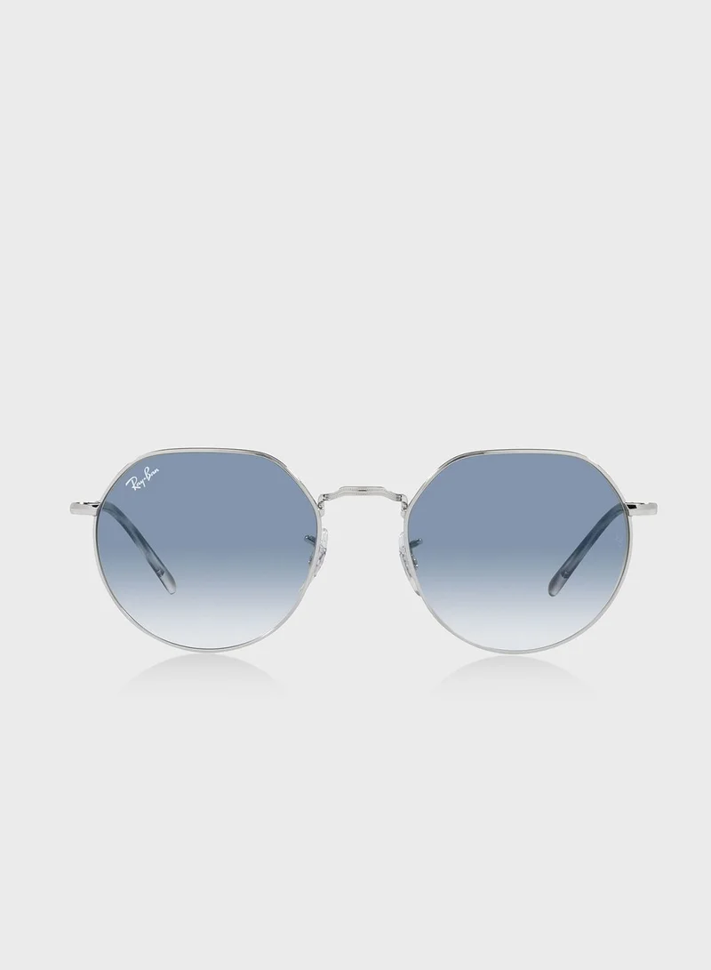 Ray-Ban 0Rb3565 Jack Irregular Sunglasses