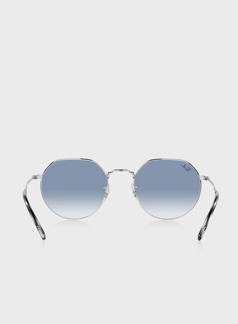 Ray-Ban 0Rb3565 Jack Irregular Sunglasses