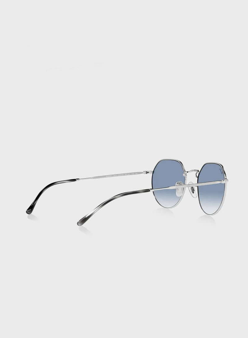 Ray-Ban 0Rb3565 Jack Irregular Sunglasses
