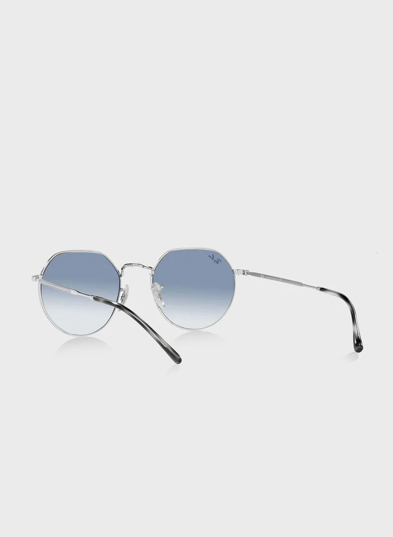 Ray-Ban 0Rb3565 Jack Irregular Sunglasses