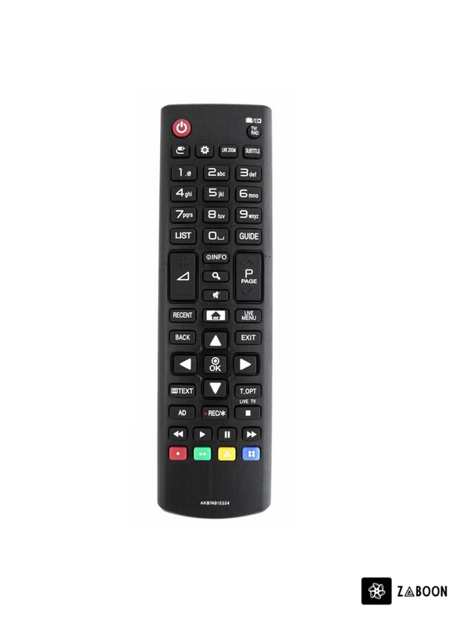 Zaboon Replacement Wireless Universal TV Remote Control For LG HD LED Smart TV Black