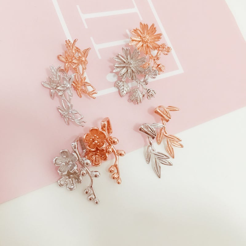 S925 Fancy Pendant Buckle Jade Thick Brand Jade Pair Clip Crystal Beeswax Buckle Large Pendant Amber Silver Buckle - Image 3