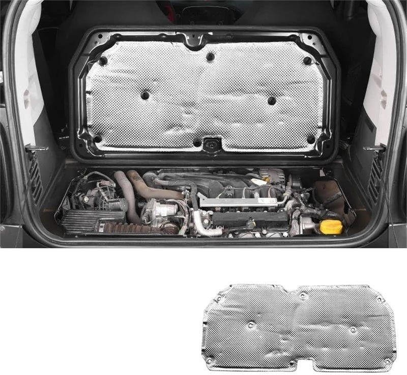 QASULER Engine Heat Insulation Pad for Smart Fortwo and Forfour 453 - Image 3