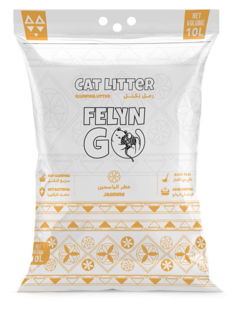 Felyn go a sand for cats with the smell of jasmine 10 liters