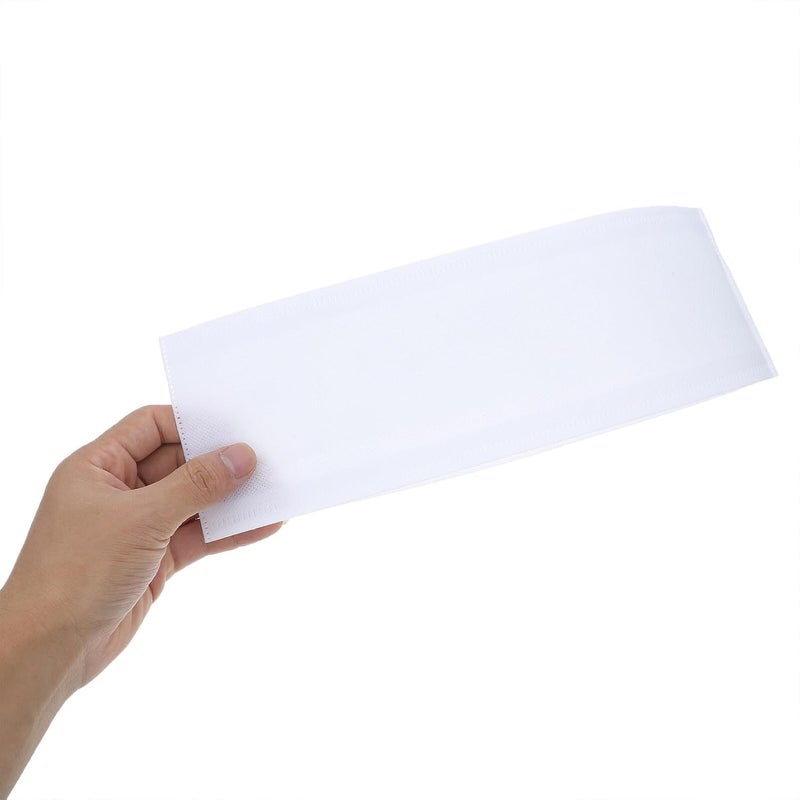 Disposable Chef Hats Non-Woven Fabric, 20pcs, White Cooking Caps for Adults, Comfortable Kitchen Food Service Hair Cover for Restaurants and Catering - Image 3