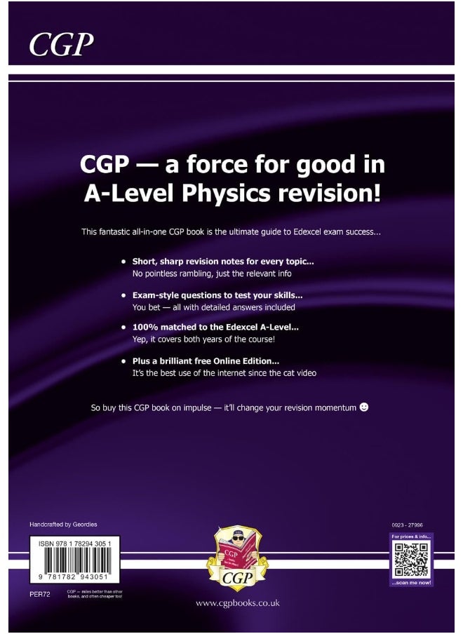 null - A-Level Physics: Edexcel Year 1 & 2 Complete Revision & Practice with Online Edition - Image 1
