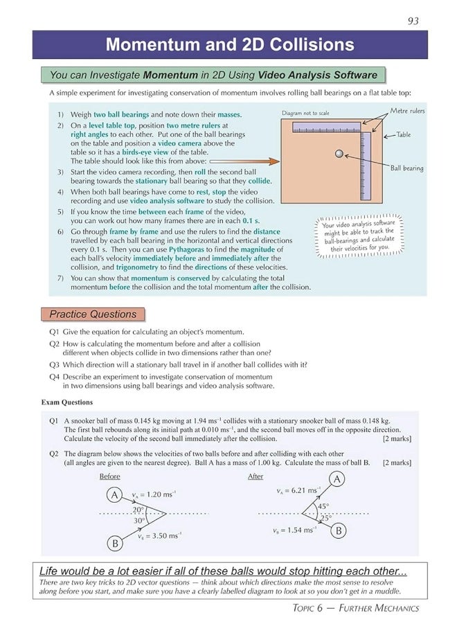 null - A-Level Physics: Edexcel Year 1 & 2 Complete Revision & Practice with Online Edition - Image 1