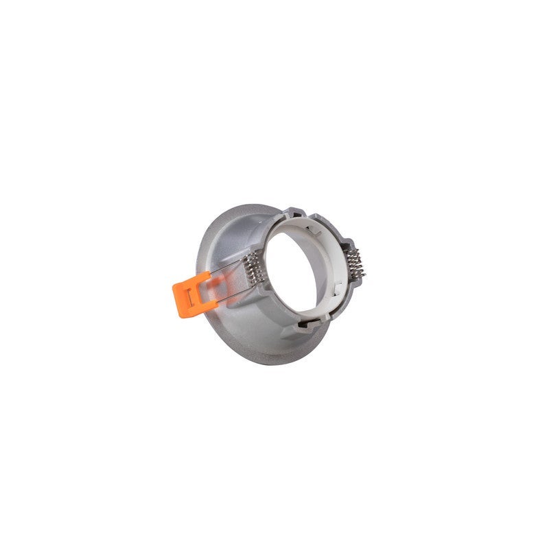 Jana Light Empty round plastic spotlight with a thin lip, silver and white, Jana Light LT-230 quantity 10 - Image 3