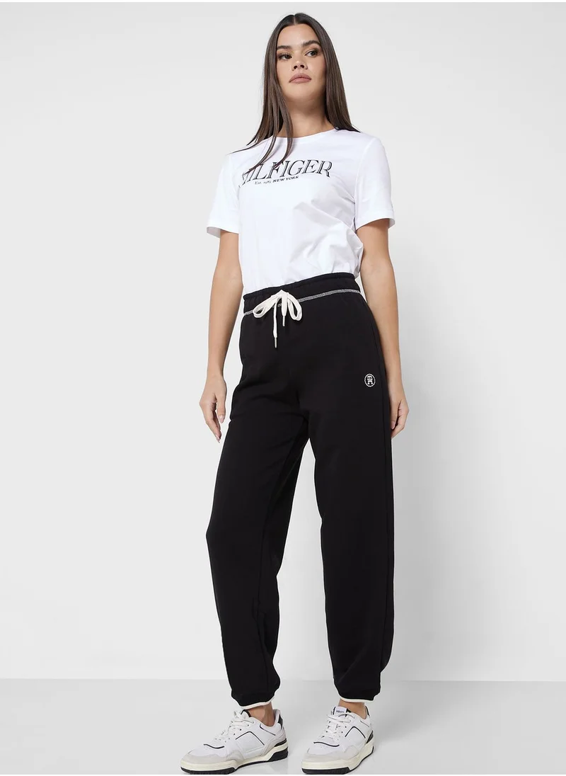 TOMMY HILFIGER High Leg Waist Pant
