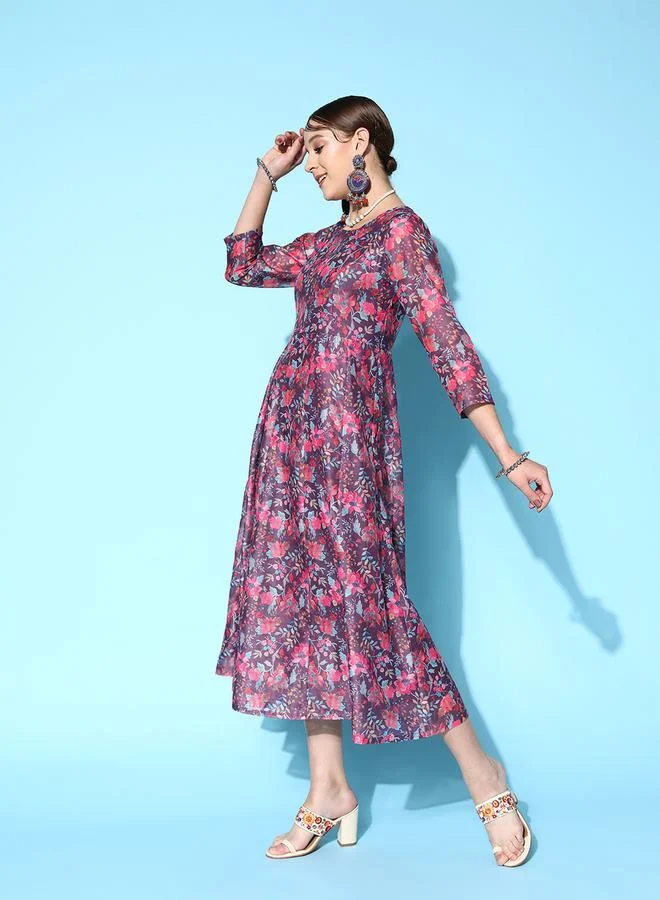 ساسافراس Floral Print Dress