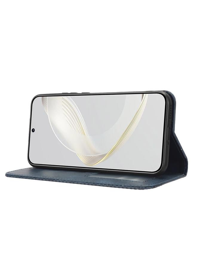 اس-توب جراب لهاتف Huawei nova 11 مصنوع من الجلد بمشبك مغناطيسي بتصميم كلاسيكي - Image 5