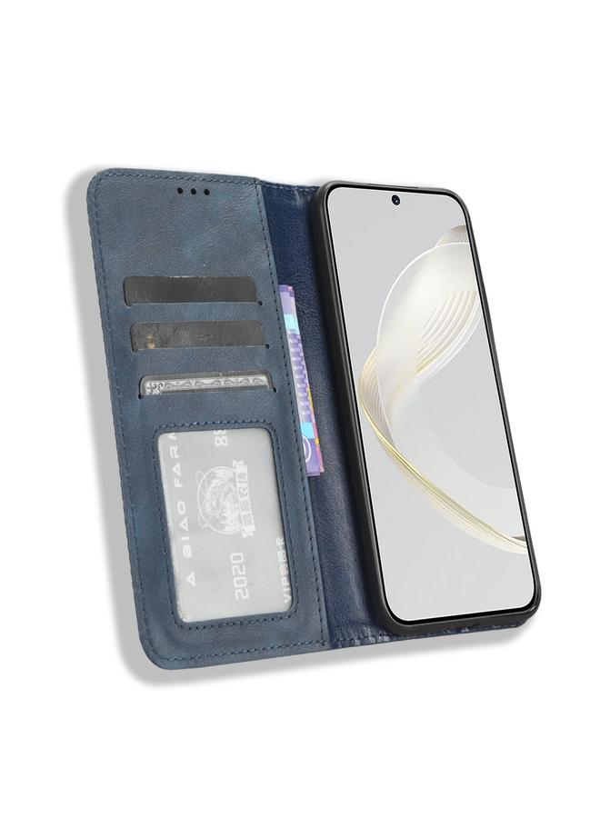 اس-توب جراب لهاتف Huawei nova 11 مصنوع من الجلد بمشبك مغناطيسي بتصميم كلاسيكي - Image 4