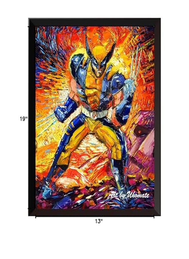 Uhomate Superhero X-Man Wolverine Wall Decor Vincent Van Gogh Starry Night Posters Home Canvas Wall Art Print Nursery Decor Living Room Wall Decor A077 (13X19) - Image 5