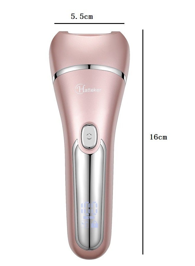 General Electric Shaver for Women for Legs Bikini Trimmer Electric Razors for Women Underarm Public Hairs Rechargeable Womens Shaver Wet Dry Use Painless Cordless with Detachable Head  - Image 4