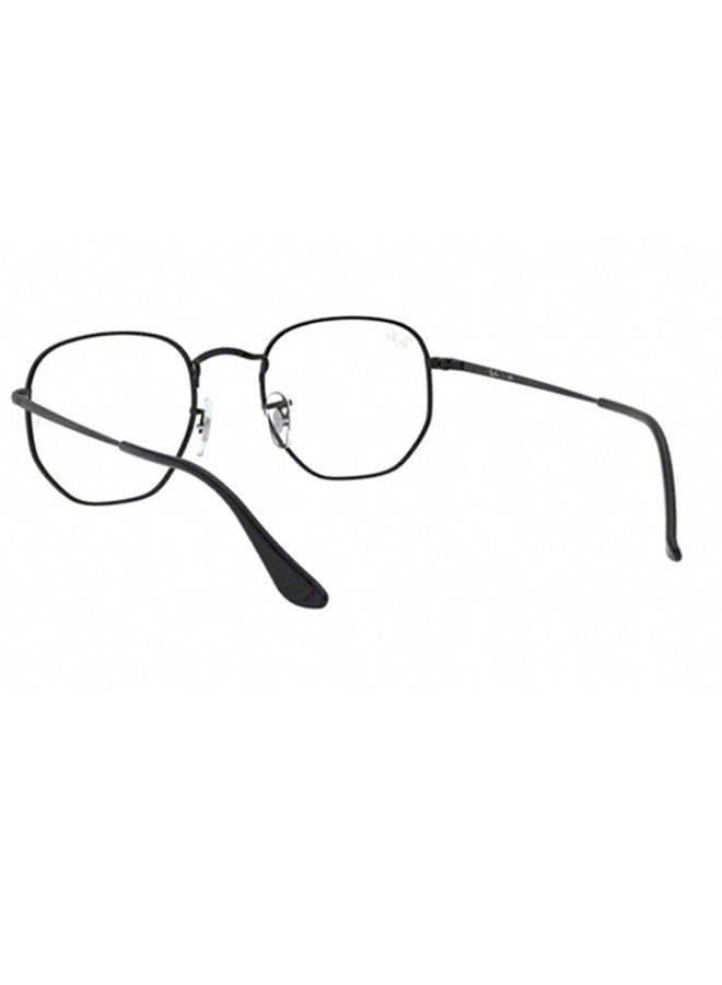 Ray-Ban Unisex Hexagon RX6448 2509 54-Black - Image 3