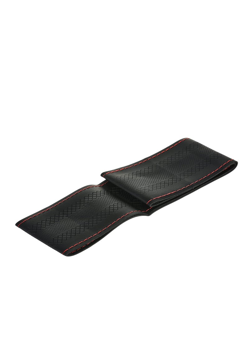 جراب طارة خياطة جلد خامة جيدة خيط لون احمر شكل حديث - Image 4