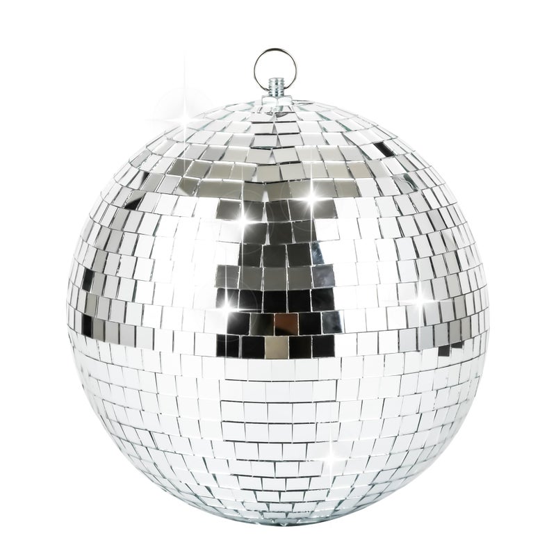 NuLink 8inch Disco Ball Decor Mirror Balls Hanging Disco for Party Decorations Wedding HomeNuLink 8inch Disco Ball Decor Mirror Balls Hanging Disco for Party Decorations Wedding Home - Image 1