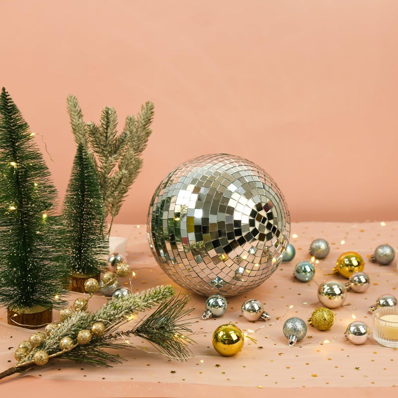 NuLink 8inch Disco Ball Decor Mirror Balls Hanging Disco for Party Decorations Wedding HomeNuLink 8inch Disco Ball Decor Mirror Balls Hanging Disco for Party Decorations Wedding Home - Image 4
