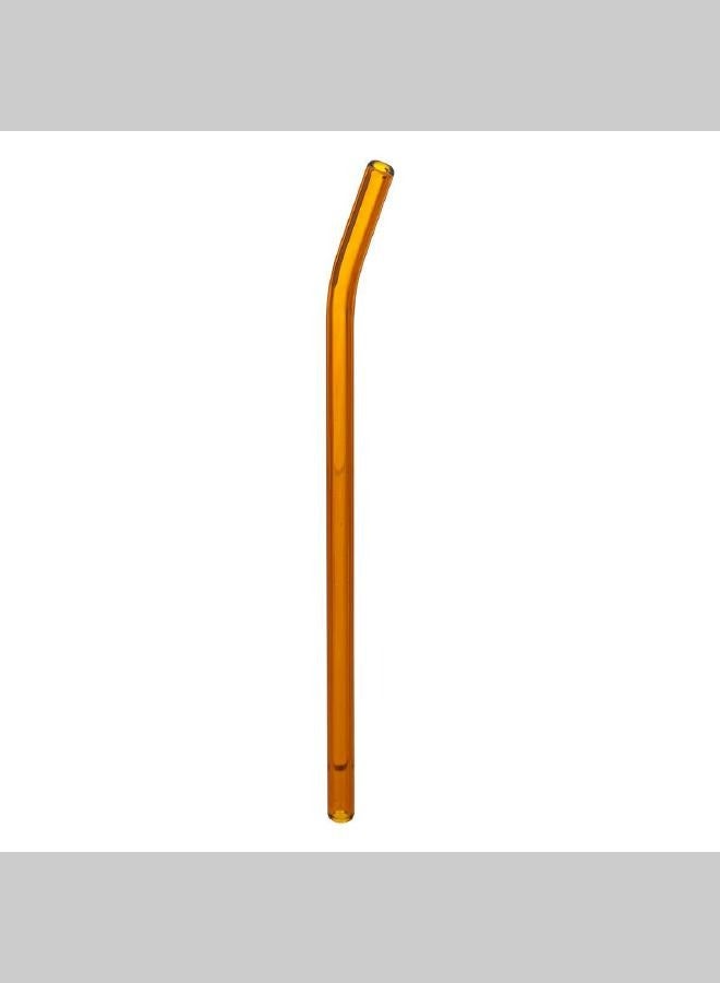 LOFT JUICE,GOB,L7.8XP7.8XH13.5CMS,AMBER,GLASS-202118B - Image 5