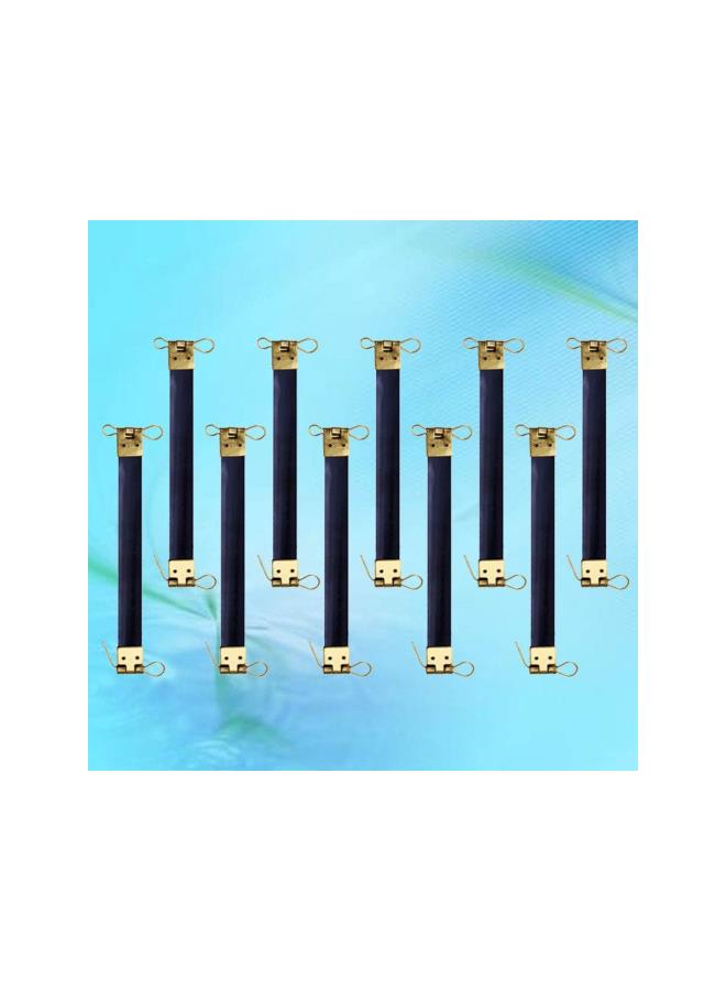 klarako 10PCS Metal Internal Flex Frames Kiss Clasp Bulk Purse Frame Coin Handbag Hinges for Clasp Bag Coin Purse  - Image 5
