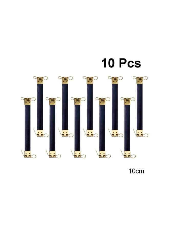 klarako 10PCS Metal Internal Flex Frames Kiss Clasp Bulk Purse Frame Coin Handbag Hinges for Clasp Bag Coin Purse  - Image 4