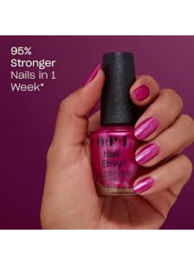 Opi Nail Envy Nail Strengthener Color Powerful Pink 15ml - Image 2