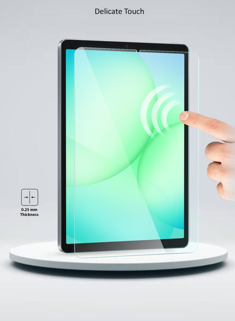 Wtech Samsung Galaxy Tab A11 4G 2025 (8.7 inch) WTech Premium Series Curved Edges Full Cover Tempered Glass Tablet Screen Protector (TSGPCN) - Clear - Image 5