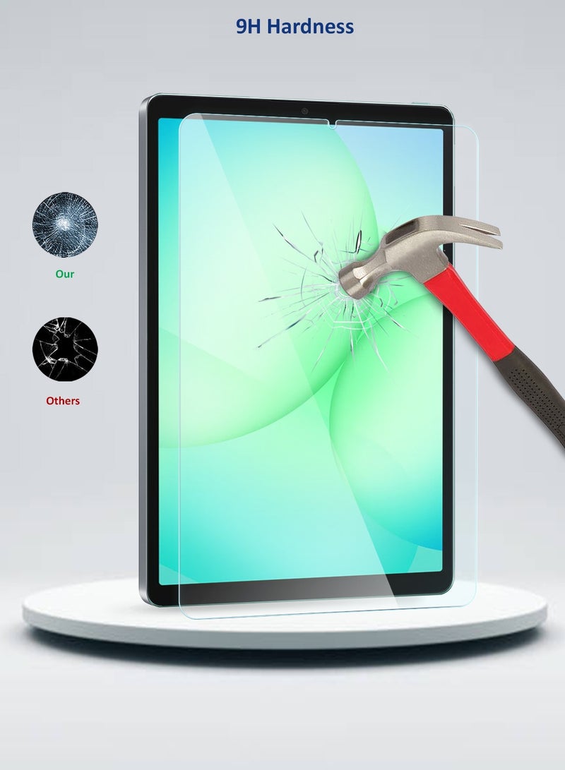 Wtech Samsung Galaxy Tab A11 4G 2025 (8.7 inch) WTech Premium Series Curved Edges Full Cover Tempered Glass Tablet Screen Protector (TSGPCN) - Clear - Image 3