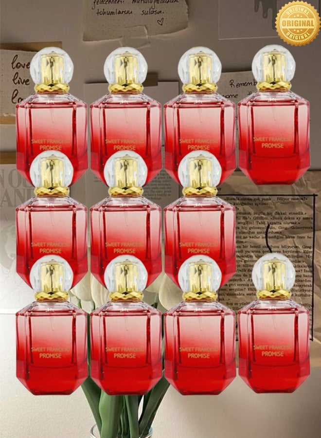 PROMISE 11 Pieces Sweet Franceso Promise Perfume Red 75ml EDP - Image 1