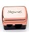 Skone Signature Rose Gold Makeup Pencil Sharpener Eyeliner Sharpener Small and Large Lip Pencil Sharpener - Image 2