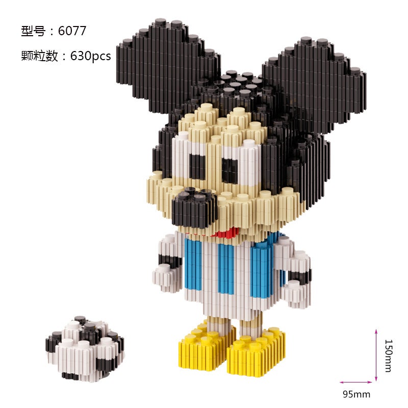 Compatible Small Particle Building Blocks Set - Educational Toy for Kids (400-800 Pieces) - Image 1
