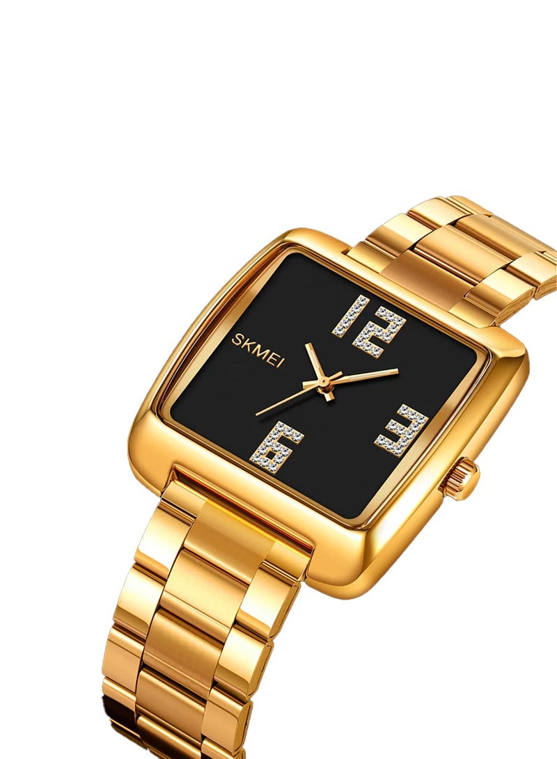 SKMEI Women’s Luxury Stainless Steel Wristwatch 30M Waterproof - 2138 - Image 2