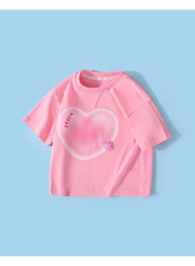 Peppa Pig 25 Summer Thin Kids Short-sleeve T-shirt Breathable Soft Infant Tee - Image 1