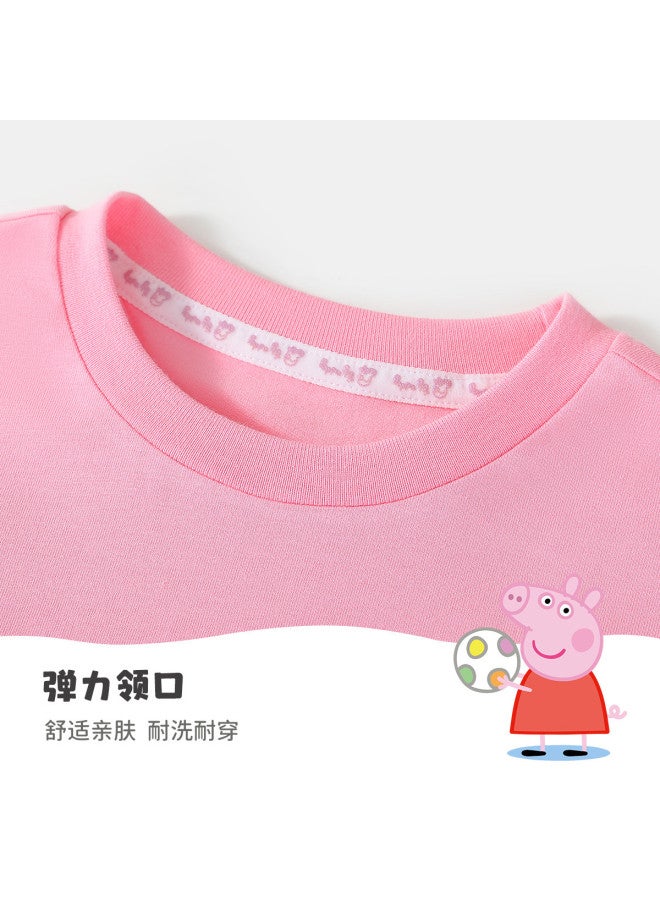 Peppa Pig 25 Summer Thin Kids Short-sleeve T-shirt Breathable Soft Infant Tee - Image 4